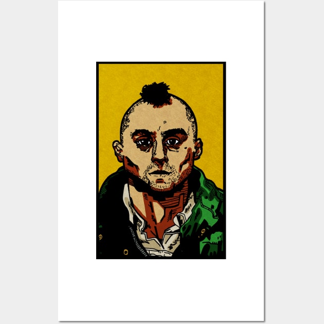 Travis Bickle Taxi Driver Wall Art by Defsnotadumb